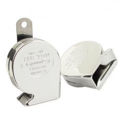 mini turbine horn set 89mm 100dB - chr - universal