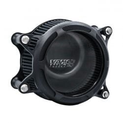 vance & hines vo2 insight air intake wrnkl blk - 91-22 XL