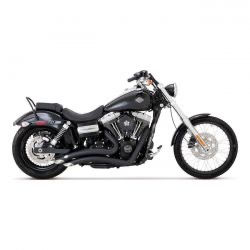 vance & hines big radius pcx exhaust blk - 06-17 Dyna