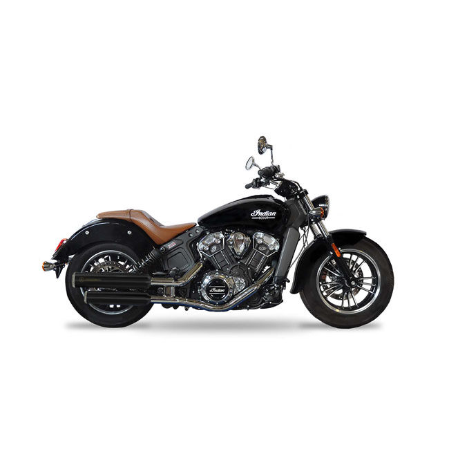 kesstech 2-2 brave spirit slip-on mufflers - Indian Scout Bobber/ Scout