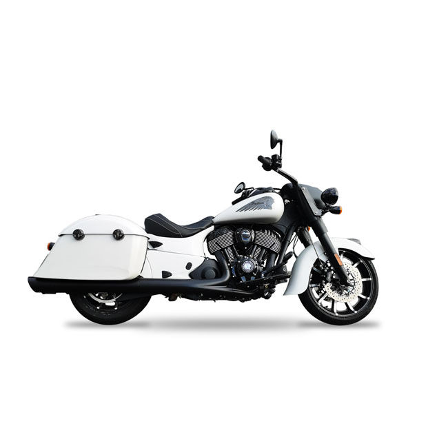 kesstech 2-2 deep spirit slip-on matt blk mufflers - Vintage dark Horse/Vintage