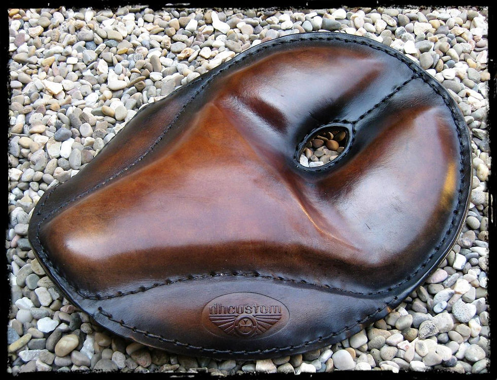 dhcustom retro bőr szóló nyereg - medium - univerzális