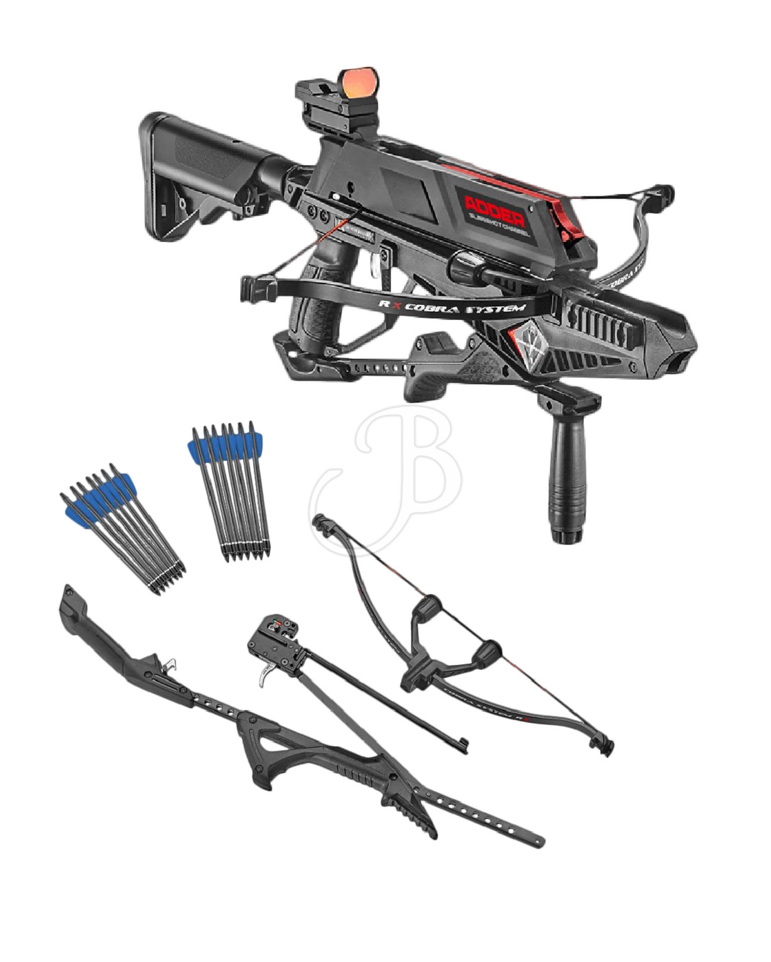 Ek Archery Cobra RX Adder 130 számszeríj csomag + 180 fontos átalakító szett