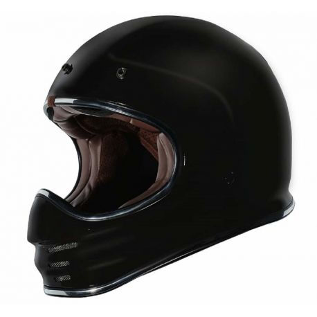 torc t-3 retro helmet - gloss blk - ECE