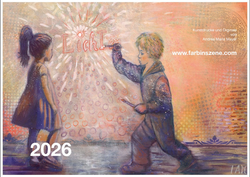 Neu! Kunst-Kalender 2026 von Farbinszene AMM