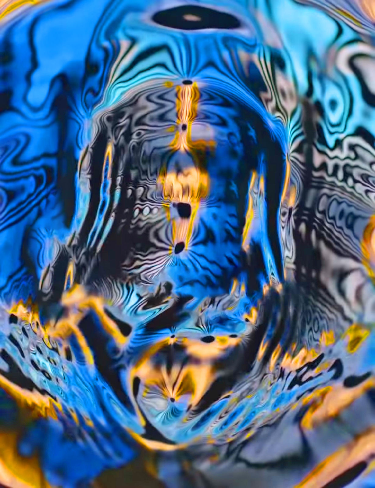 Fuego y hielo. 2022, 130x100 cm, óleo sobre lienzo