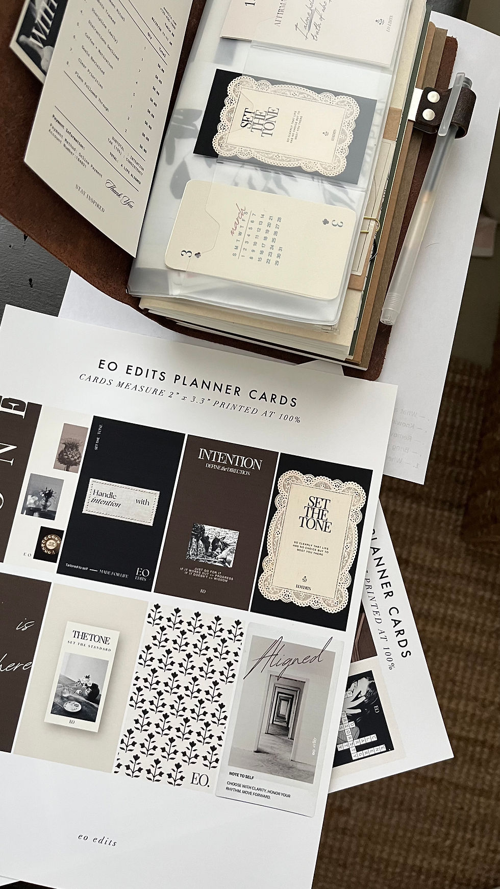 Thumbnail: Set The Tone | Planner Cards