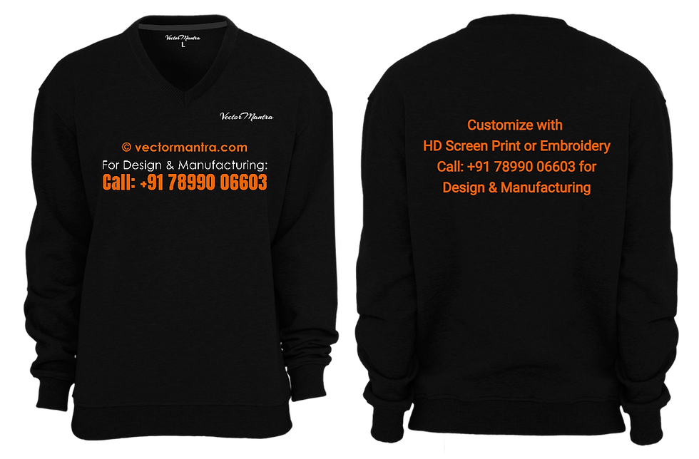 Thumbnail: Black Sweatshirt Manufacturer in Bangalore, Premium sweatshirts Manufacturer in India, Custom Sweatshirts in Sudhama Nagar,