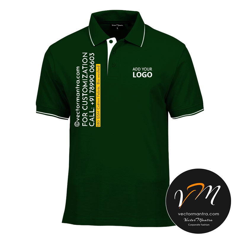 Thumbnail: polo t shirts with logo, custom embroidered premium cotton polo shirt in bulk, t shirt manufacturer, custom corporate gifts