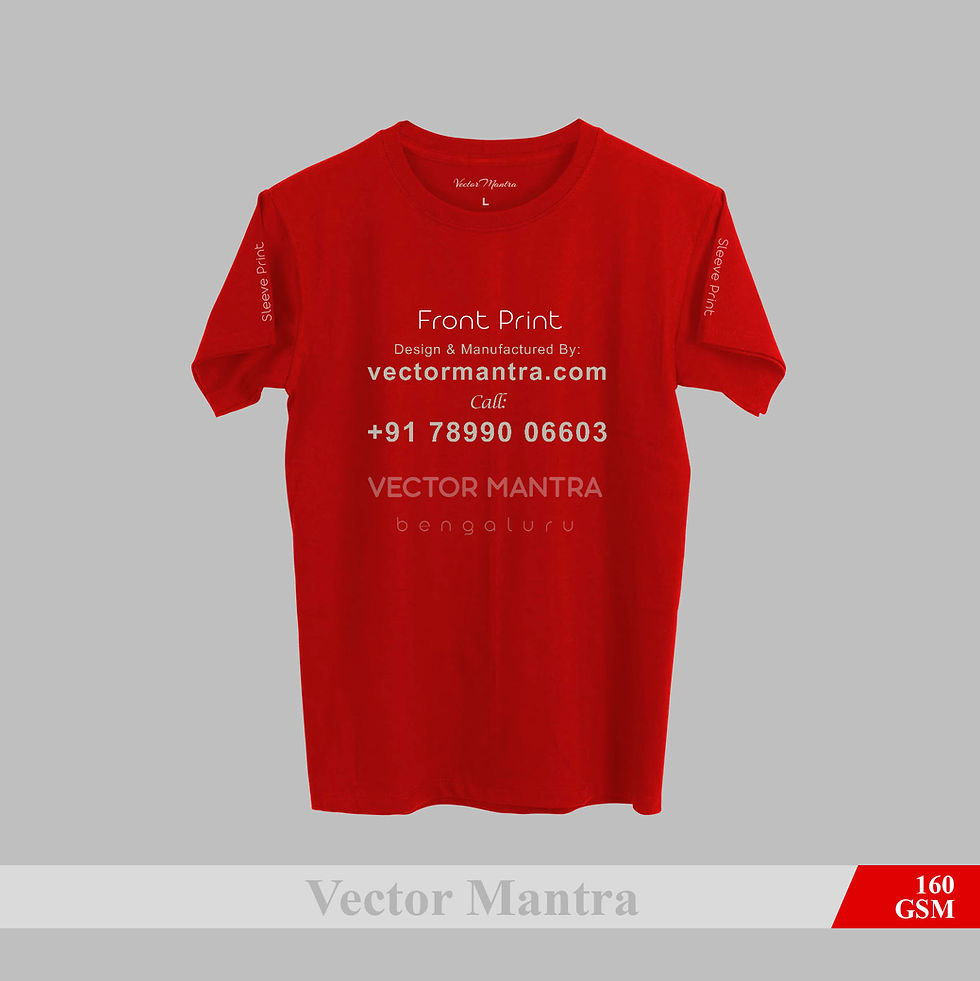 Thumbnail: custom t-shirt print position, made to order t-shirts bengaluru, premium corporate t-shirts, cotton t-shirts vector mantra,