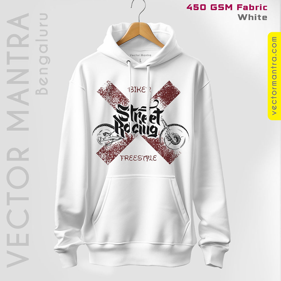 Thumbnail: 450 GSM hoodies and sweatshirts manufacturer in Bangalore, Vector Mantra Hoodies, Cotton hoodie manufacturer in Bangalore,