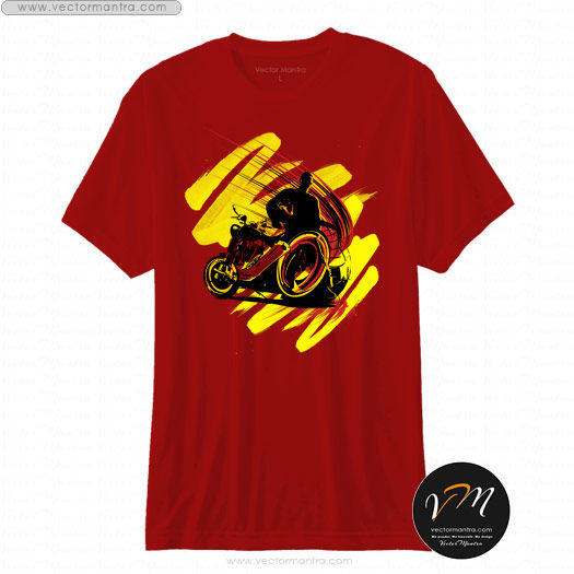 Thumbnail: t shirt with quotes online, biker t shirt design for men and women online, personalized t shirt printing and designing online