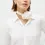 Miniatura: Marella Camicia in crêpe con cintura a fiore Inaco PE25