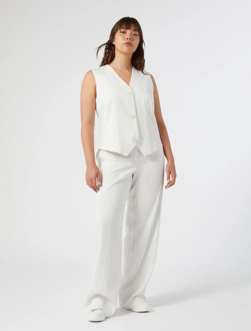 Persona by Marina Rinaldi Pantaloni in tessuto Leale PE25