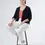 Miniatura: Persona by Marina Rinaldi Cardigan in cotone traforato Rodano PE25