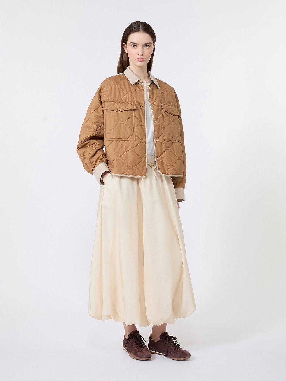 縮圖：Max Mara  Weekend 秋冬新品#Sughero 雙面穿風衣夾克