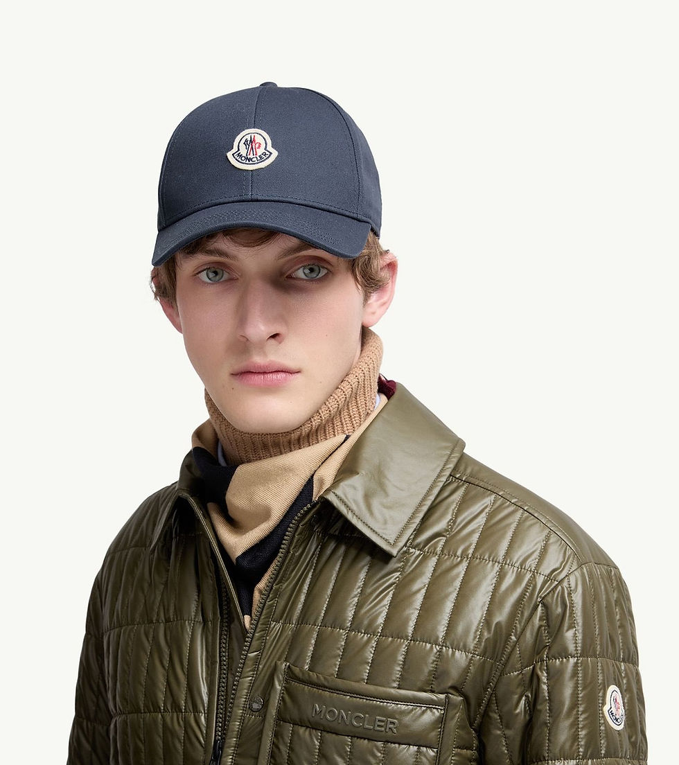 縮圖：Moncler  當季專櫃款折扣棒球帽