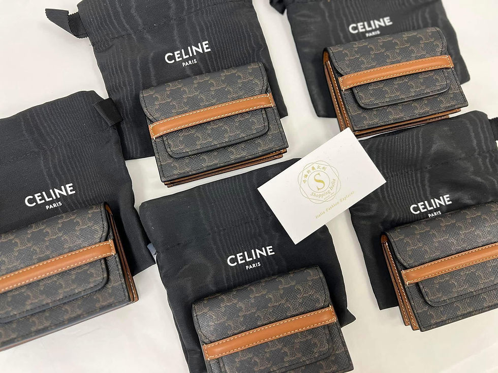 縮圖：Celine  老花卡包小錢包