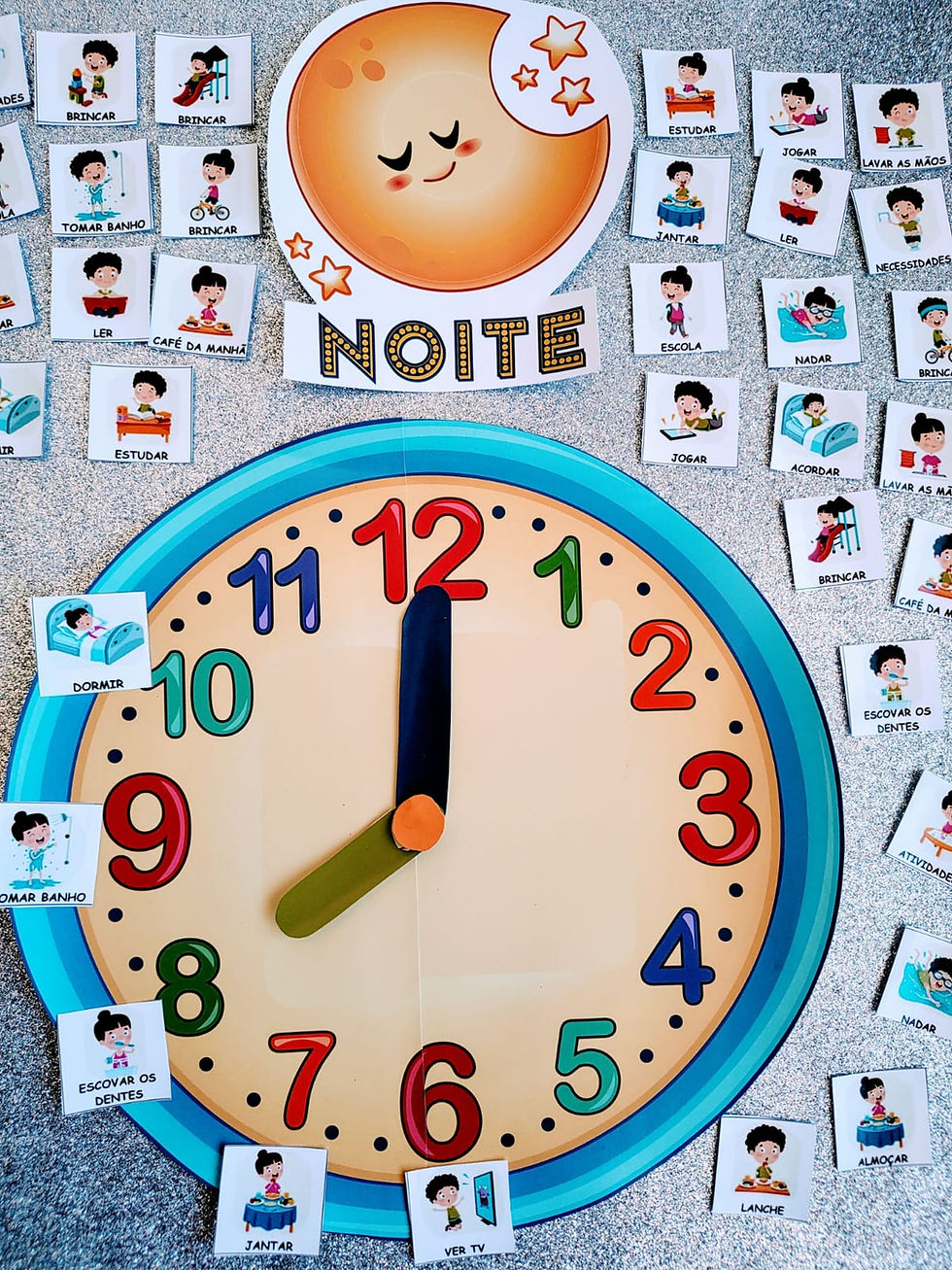 Miniatura: Relógio Rotina