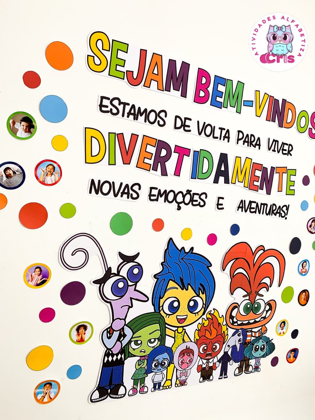 😊😤😱 Painel de Volta as Aulas / Bom retorno