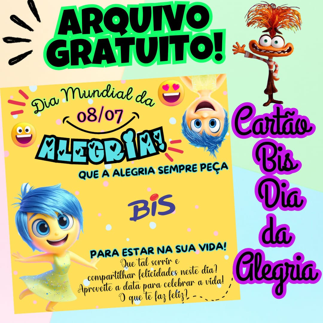 LEMBRANCINHA GRÁTIS