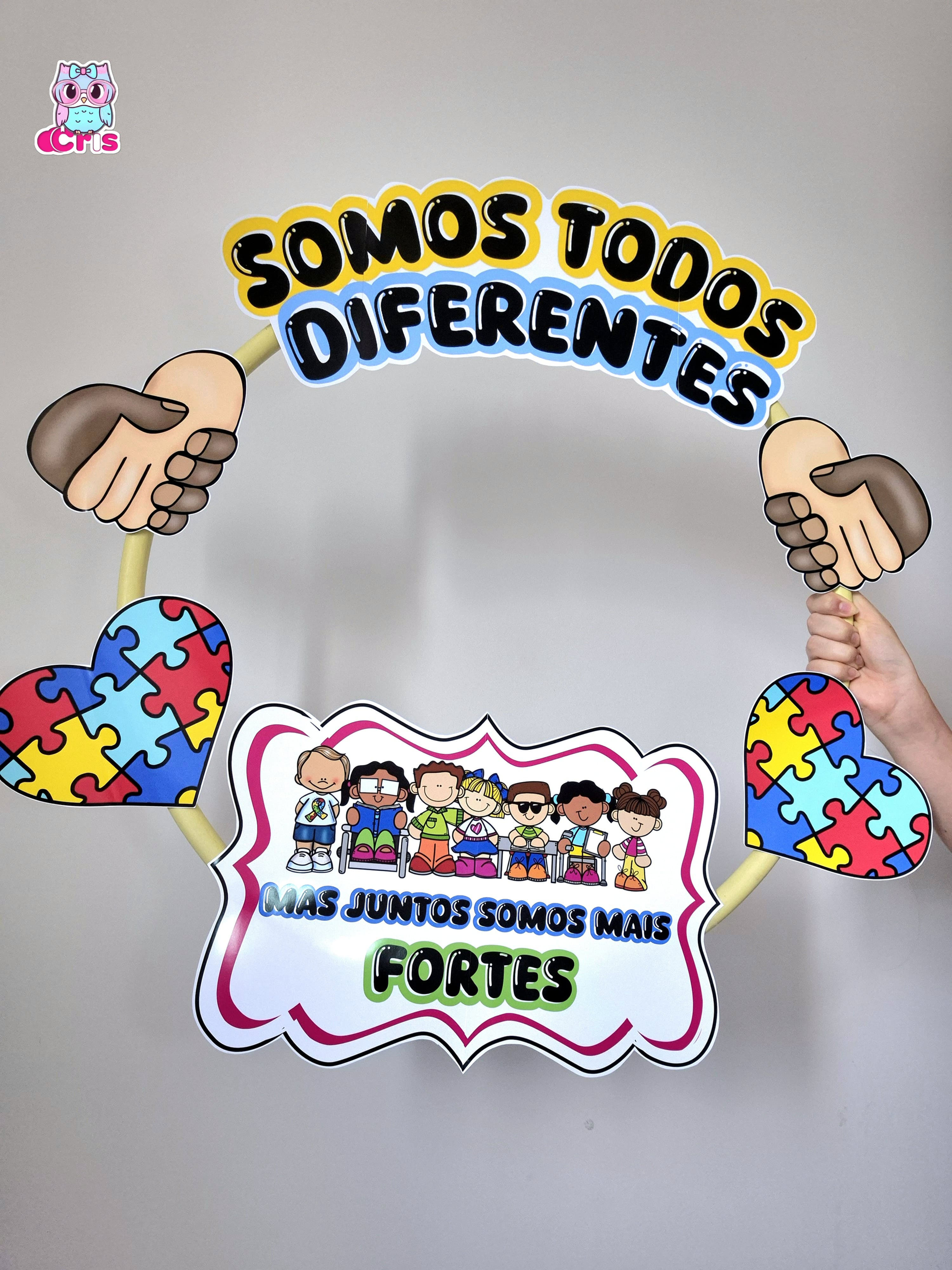 ⭕🤎💙❤️💛  BAMBOLÊ DAS DIFERENÇAS - Bambolê Inclusão