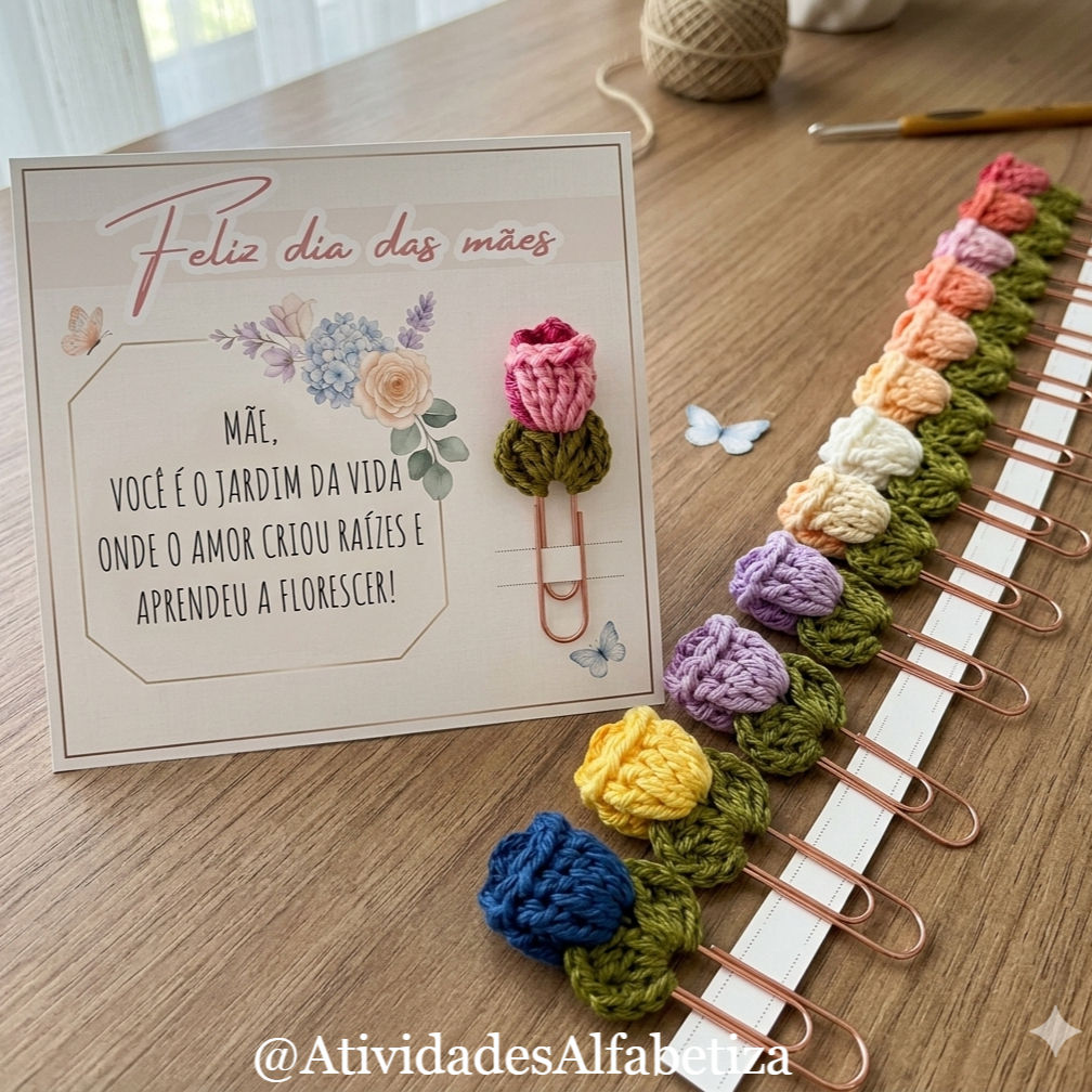 Cartão Lembrancinha Dia das Mães | PDF para Imprimir
