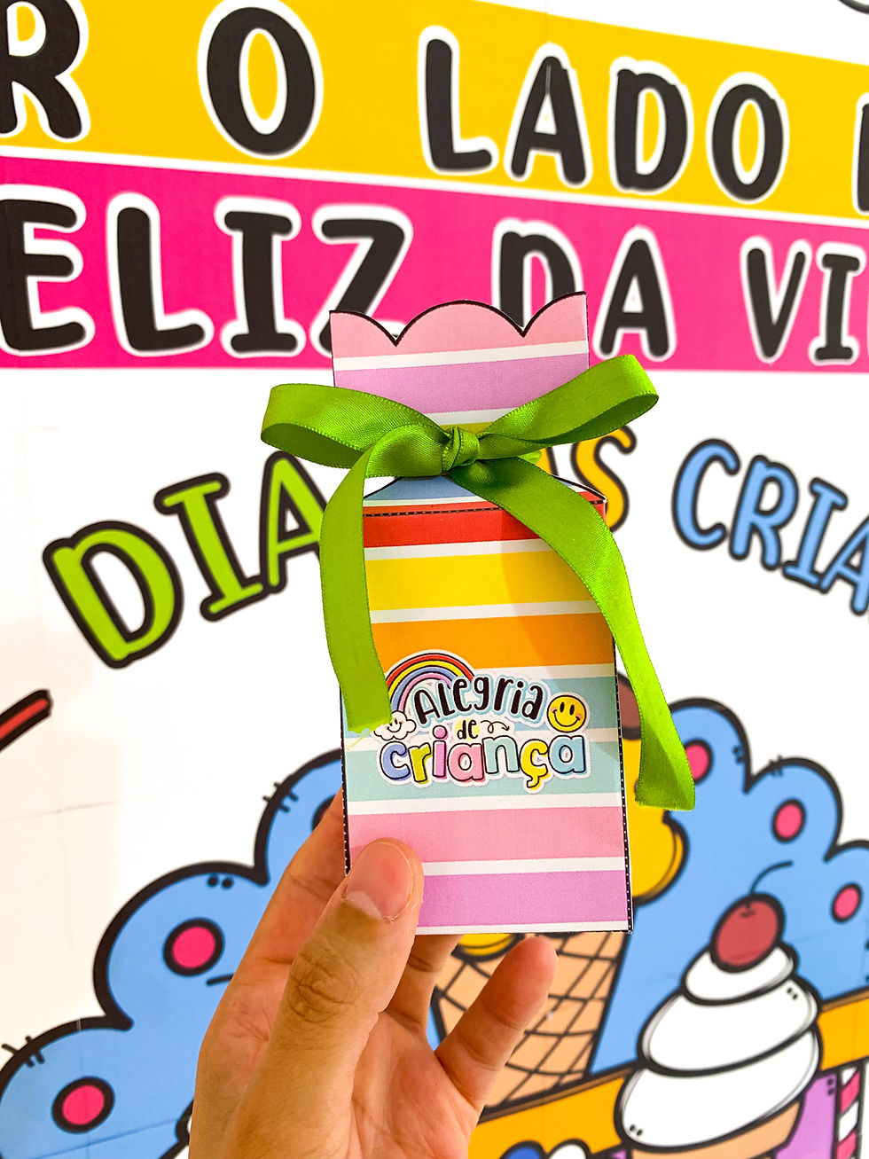 Thumbnail: 🎈🍭 Kit Dia das Crianças | Painel e Lembrancinhas