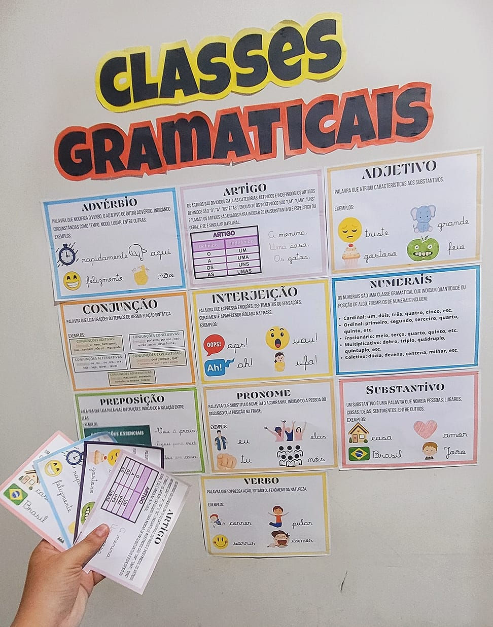 Thumbnail: 📦 Caixa das Classes Gramaticais