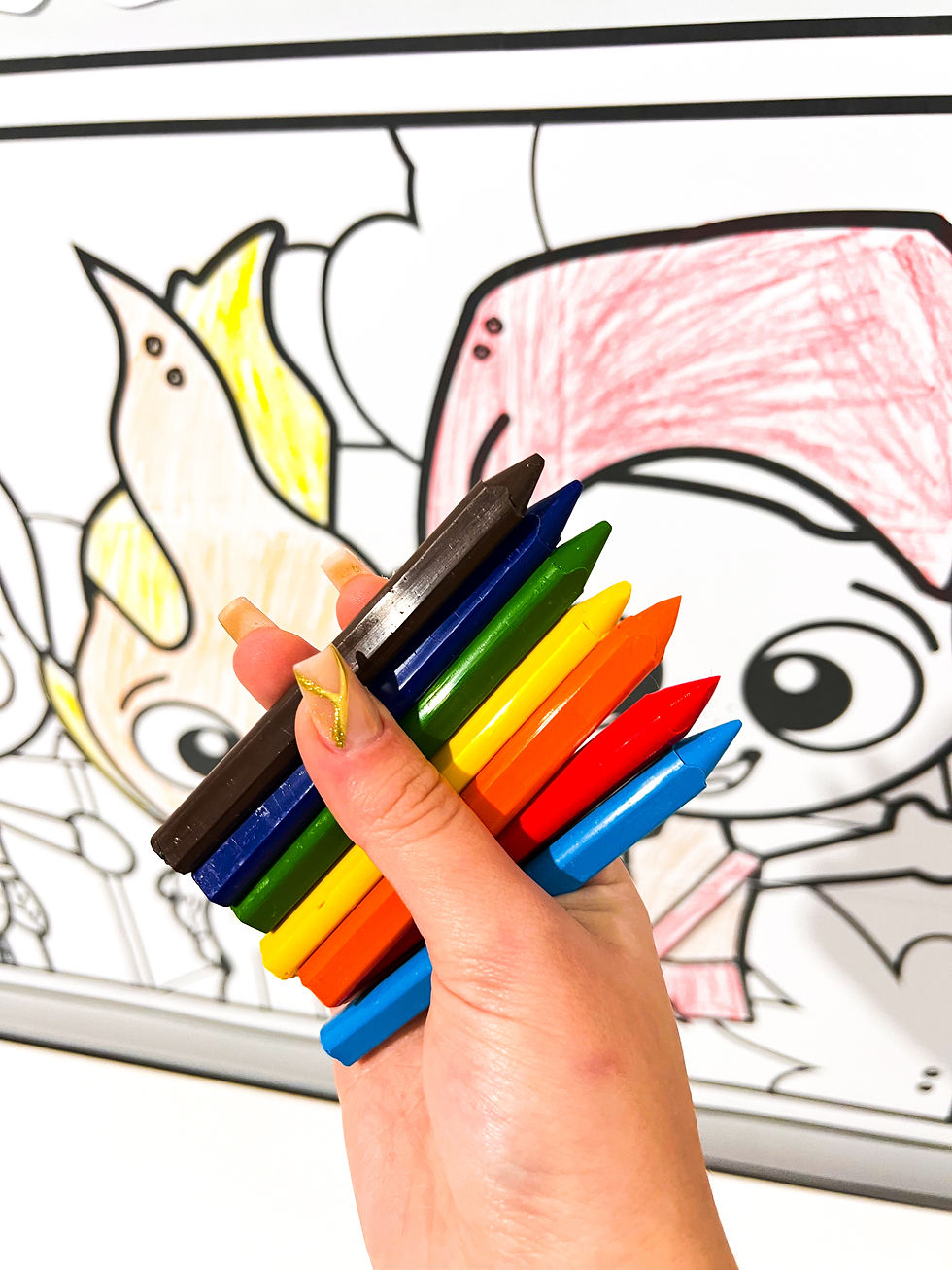 Miniatura: 🌪️ Cartaz Colaborativo Folclore para Colorir com a Turma 🎨