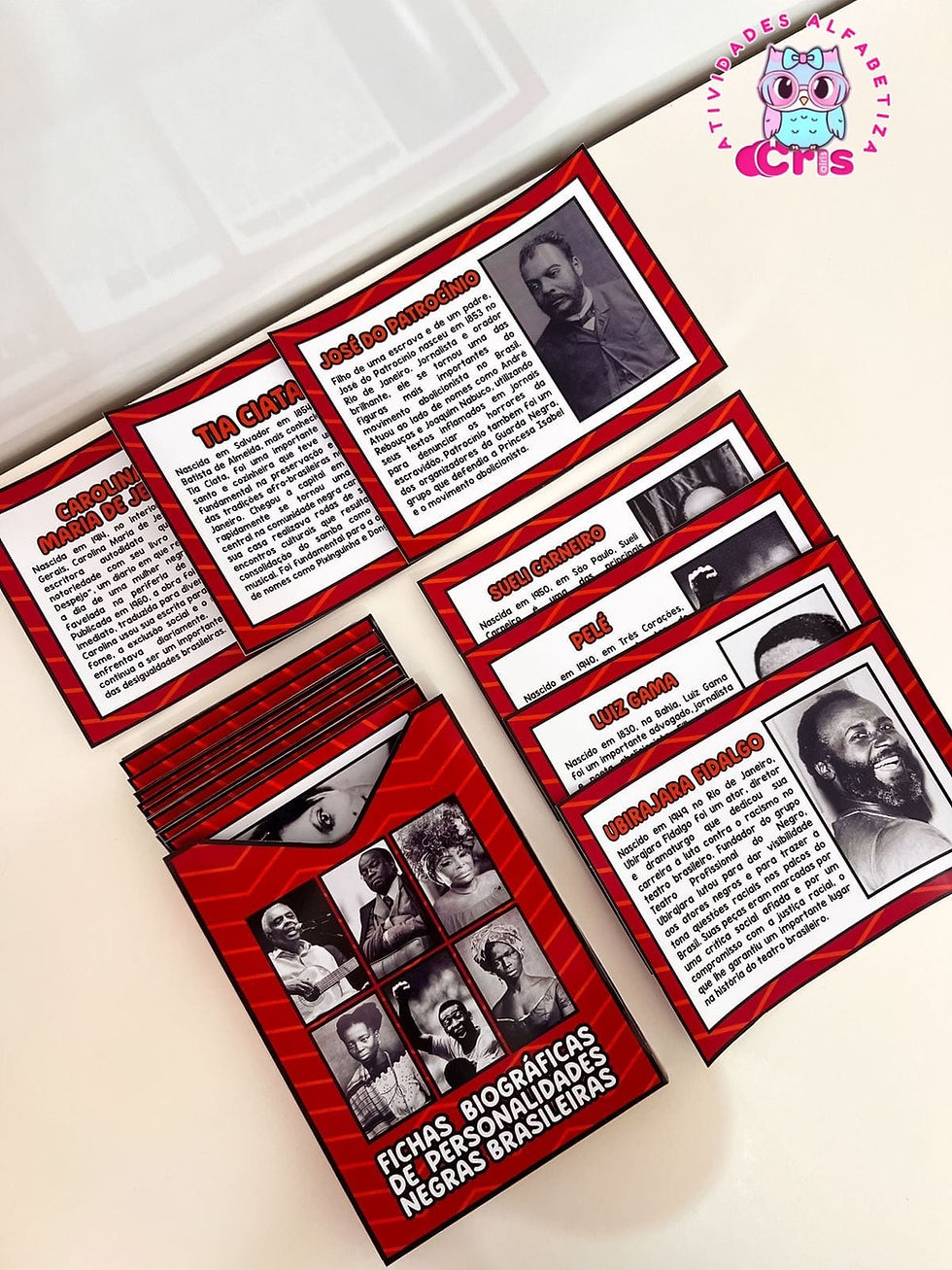 Miniatura: FICHAS BIOGRÁFICAS PERSONALIDADES NEGRAS BRASILEIRAS