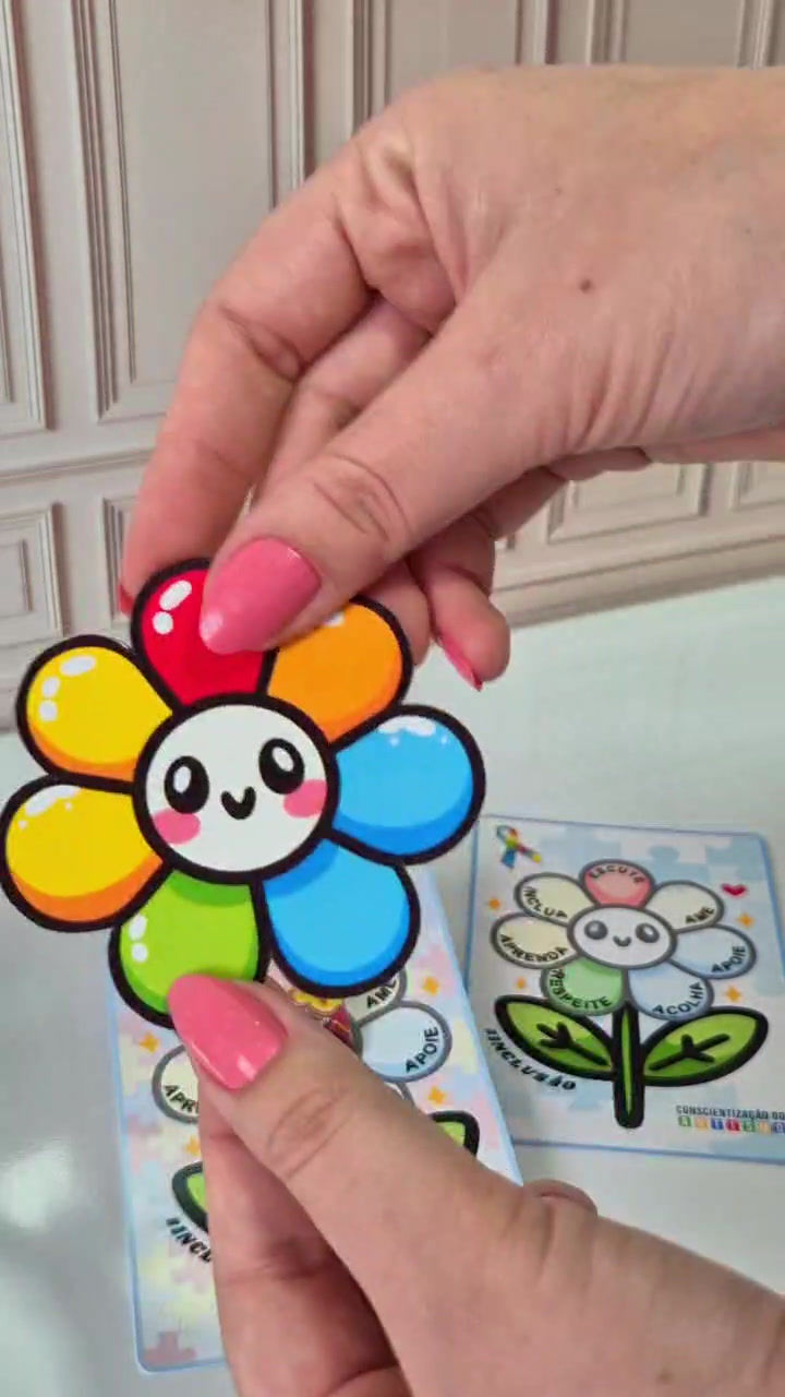 Thumbnail: 🌼💙  Lembrancinha dia do autista - Flor da Inclusão