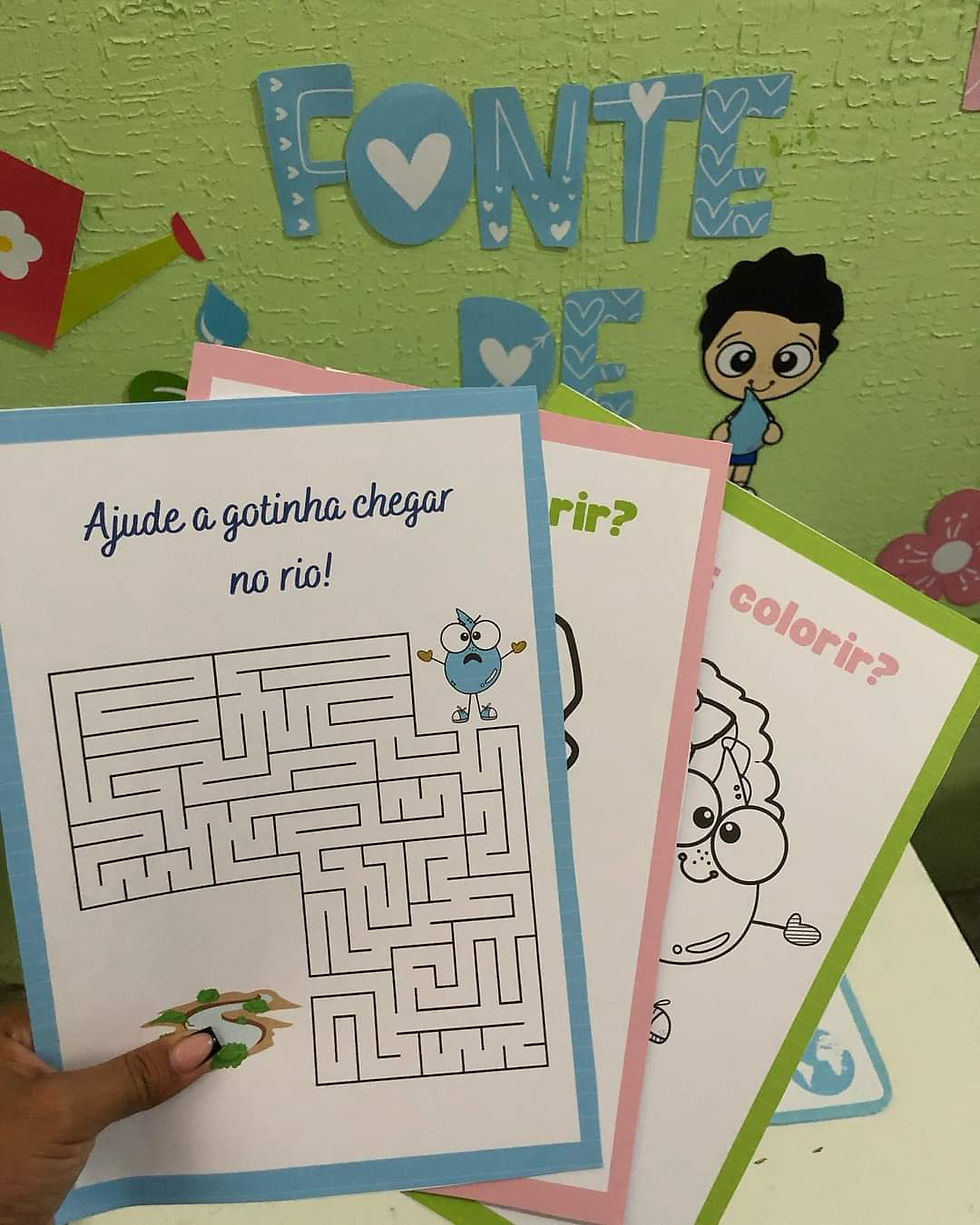 Miniatura: 💦💧 KIT DIA DA ÁGUA- Atividades dia da água para educação infantil