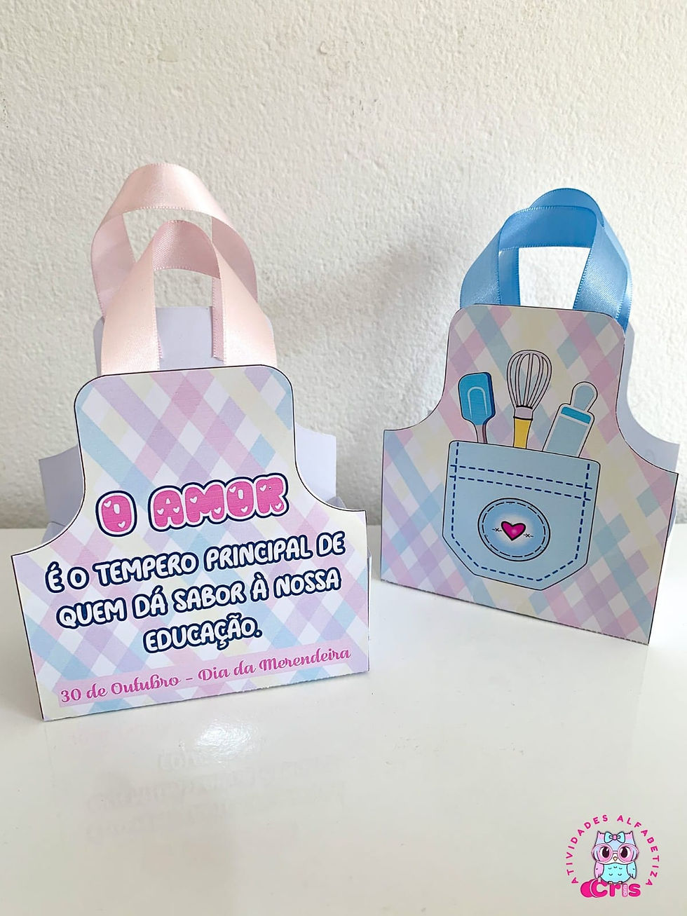 Miniatura: 🍞🍳 KIT LEMBRANCINHAS DIA DA MERENDEIRA/MERENDEIRO