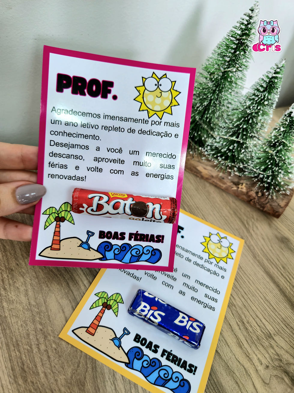Thumbnail: CARTÃO BOAS FÉRIAS PARA PROFESSOR(A)