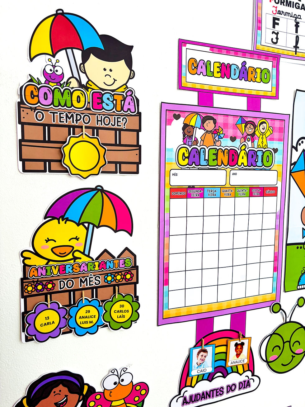 Miniatura: 🌷💐 Kit Decoração de Sala de Aula Jardim Encantado