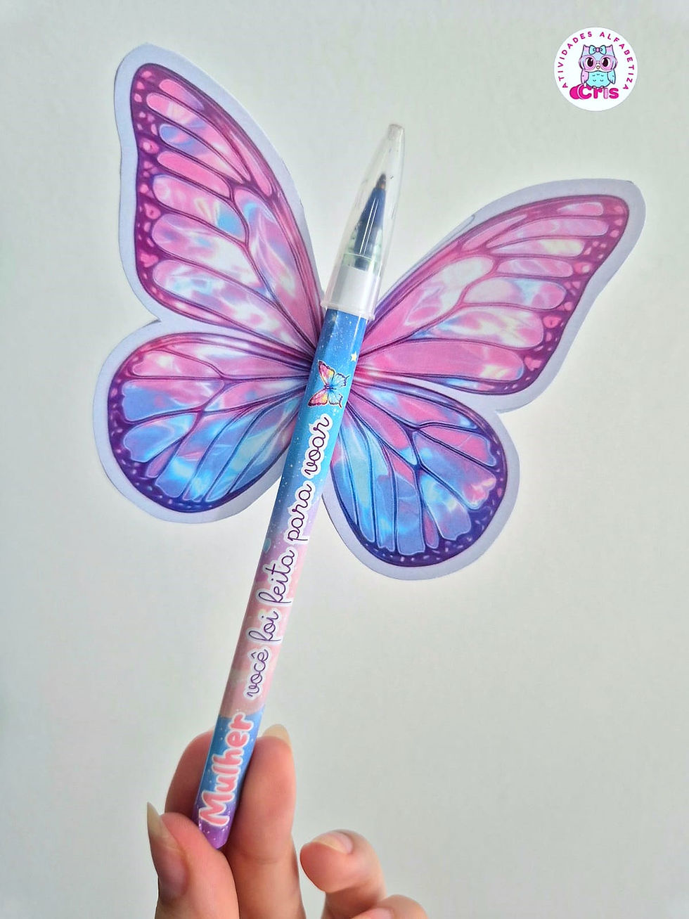 Thumbnail: 🦋💁🏻‍♀️ LEMBRANCINHA DIA DAS MULHERES CANETA BORBOLETA