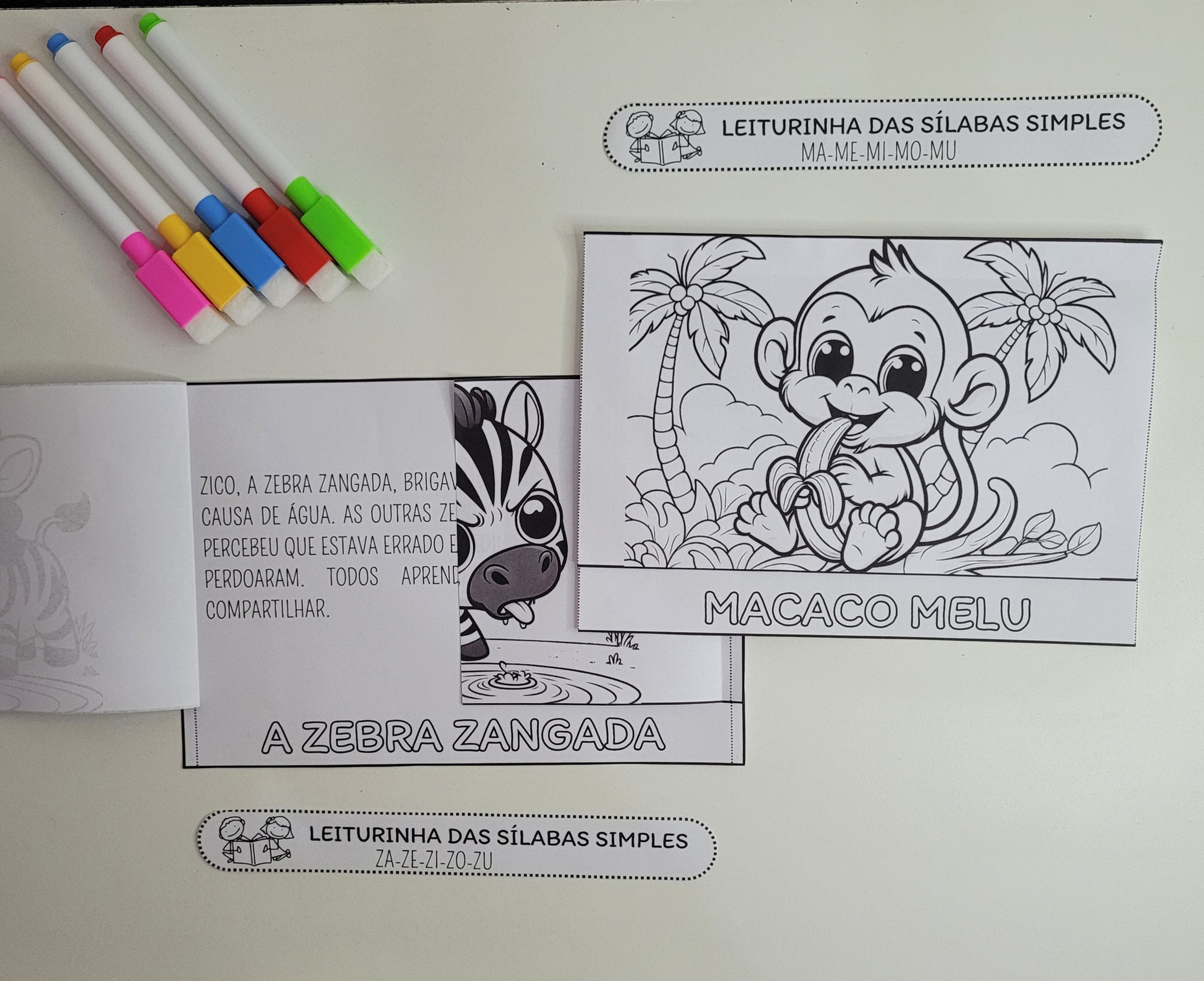 Leitura Interativa das Sílabas Simples