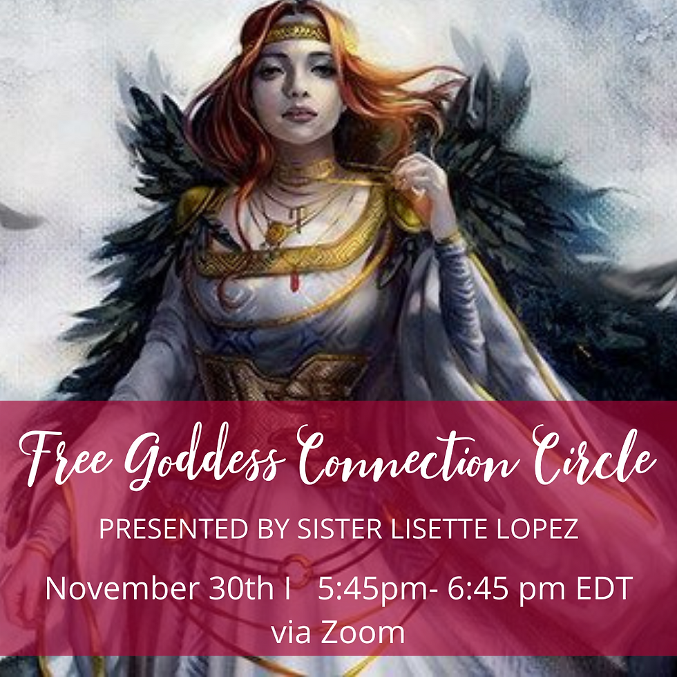 Free Goddess Connection Circle - Freya
