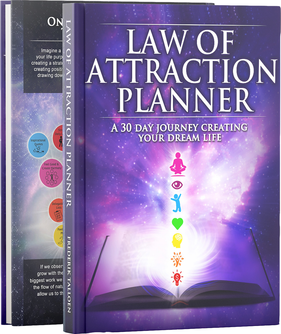 Thumbnail: LAW OF ATTRACTION 1-MONTH REUSABLE PLANNER
