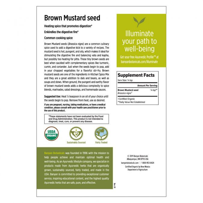 Thumbnail: Brown Mustard seed