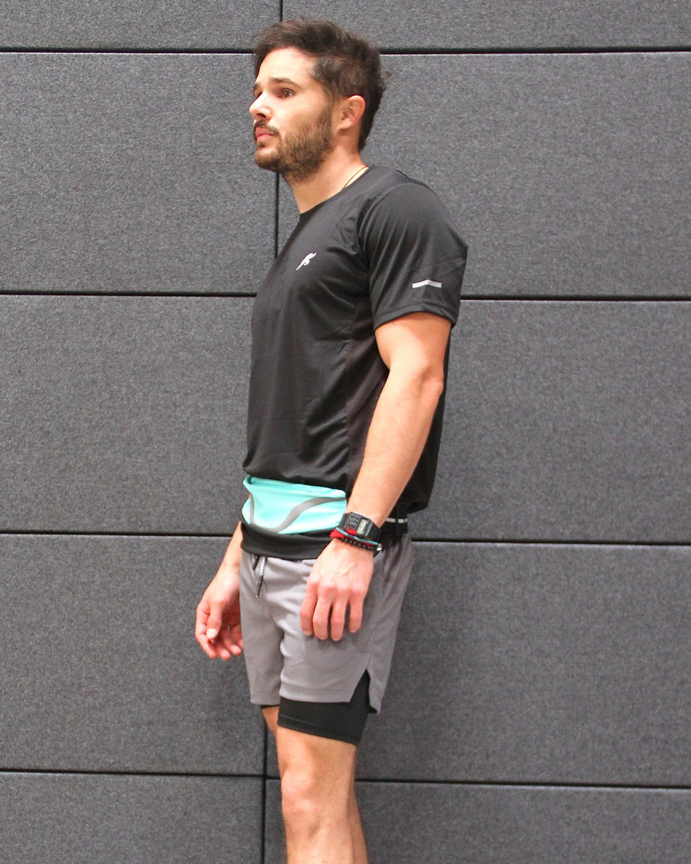 Thumbnail: Rhythm Water-Resistant Sport Waist Pack Running Belt With Reflective Strip