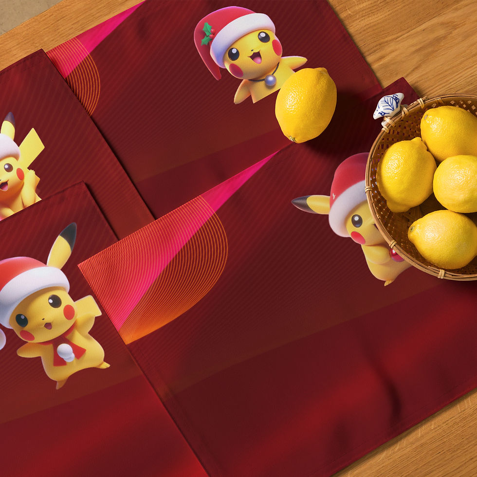 Miniatura: Pikachu Placemat Set