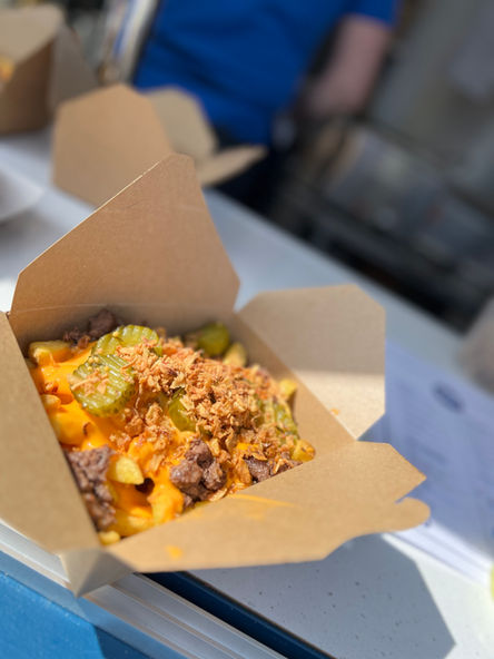 Loaded Fries at Redcar Beach Base