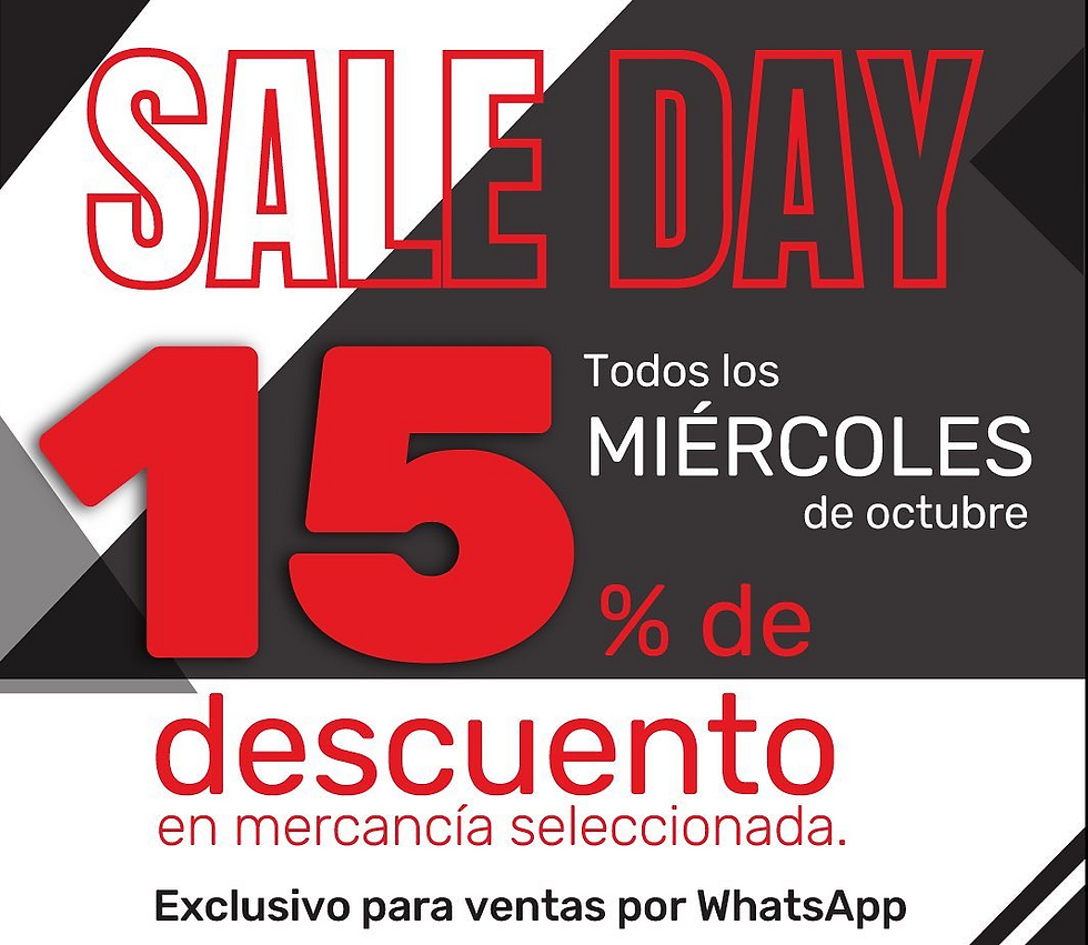 FLASH SALE OCTUBRE