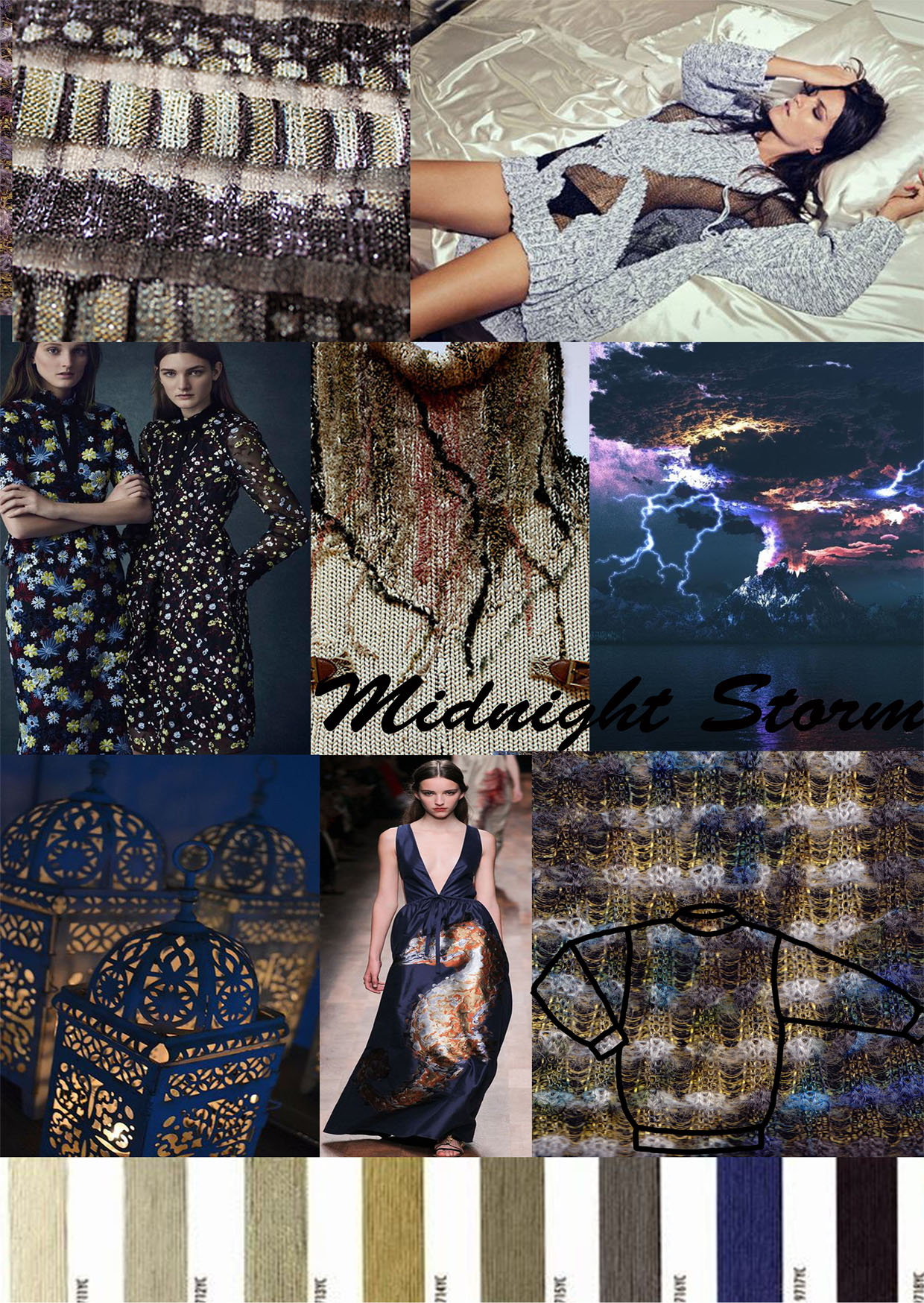 Midnight Moodboard