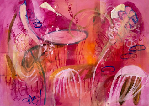 painting, mountains, aurora, colors, abstract, art for sale, KristinRomberg, small painting, contemporary, nature, love, sunset, flowers, Norway, north, arctic, art, gallery, art for sale, abstract art, modern art, acrylic on canvas, new abstract, kunst, fjell, natur, abstrakt, maleri, gud, God, interiør, interior