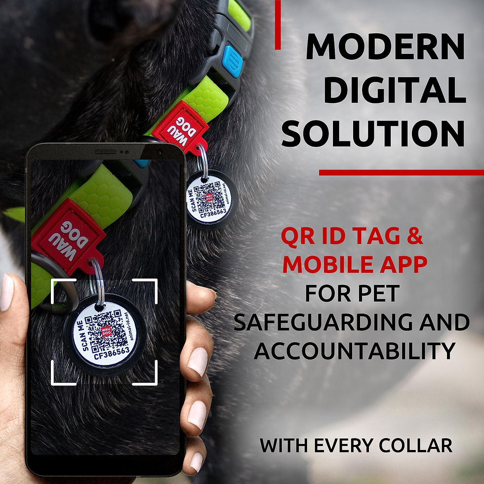 Thumbnail: Green Waterproof Dog Collar Adjustable for Medium Dogs 1016 in Neck x 4/5 in