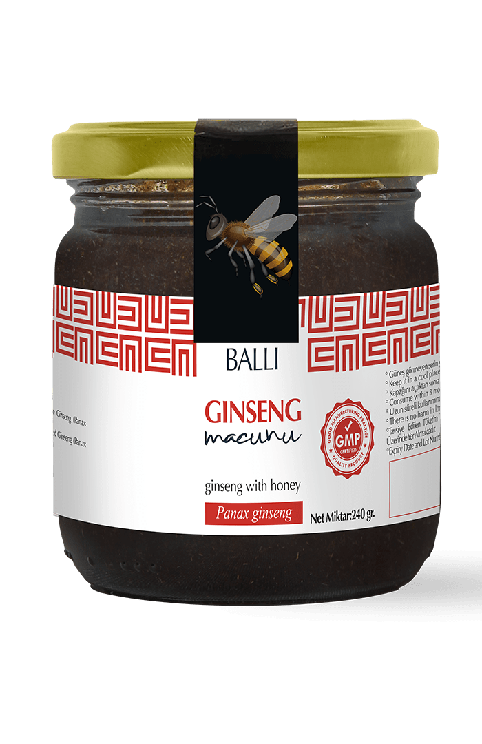 Ginseng Macun / Kırmızı Kore Ginseng Kökü 240 gr