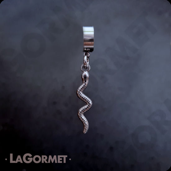 תמונה ממוזערת: LaGormet | עגיל חוה - עגיל חישוק נחש